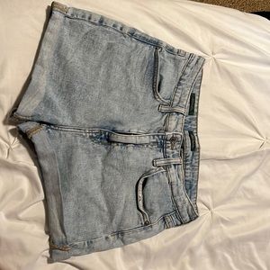 Wild Fable High Rise Light Blue Jean Shorts Size 4